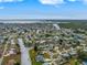 Aerial view showing home's waterfront location at 160 Salem Nw Ave, Port Charlotte, FL 33952