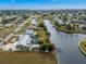 Bird's eye view of the property and its surroundings at 160 Salem Nw Ave, Port Charlotte, FL 33952