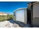 Convenient storage shed with ramp access at 160 Salem Nw Ave, Port Charlotte, FL 33952