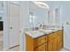 Bathroom features granite countertops and modern vanity at 18170 Avonsdale Cir, Port Charlotte, FL 33948