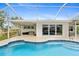 Refreshing pool with screened enclosure and access from house at 18170 Avonsdale Cir, Port Charlotte, FL 33948