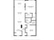 Floor plan showing a 2-bedroom layout at 1999 Kings Hwy # 23C, Punta Gorda, FL 33980