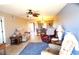 Bright living room with comfortable seating and tile floors at 1999 Kings Hwy # 23C, Punta Gorda, FL 33980