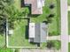 House and backyard aerial view at 20430 Dial Ave, Port Charlotte, FL 33952