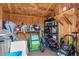 Interior of a well-organized storage shed at 20430 Dial Ave, Port Charlotte, FL 33952