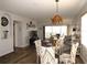 Bright dining area with glass table and patterned chairs at 2180 Heron Lake Dr # K-208, Punta Gorda, FL 33983