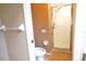 Simple bathroom with toilet and shower stall at 2812 Cabaret St, Port Charlotte, FL 33948