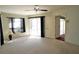 Bright bedroom with sliding doors leading to pool area at 2812 Cabaret St, Port Charlotte, FL 33948