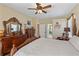 Bright main bedroom with plenty of space for furniture and natural light at 3008 Yeadon Ter, North Port, FL 34286