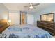 Main bedroom with king bed, double closets, and bathroom access at 311 Garvin St # 411B, Punta Gorda, FL 33950