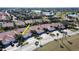 Aerial view of the home and surrounding neighborhood at 317 Monaco Dr # 7, Punta Gorda, FL 33950