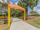 Entrance to the Boundless Adventures playground at 3341 Briant St, North Port, FL 34287