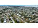 Wide aerial view showcasing the property and surrounding area at 350 Duxbury Ave, Port Charlotte, FL 33952