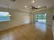 Bright dining room with access to the backyard patio at 4269 River Bank Way, Port Charlotte, FL 33980