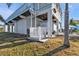 Elevated home with open underside and storage area at 4297 Nettle Rd, Port Charlotte, FL 33953