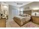 Spacious bedroom with wood furniture and neutral color scheme at 5221 Almar Dr, Punta Gorda, FL 33950