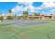 Community tennis court at 616 Cherrywood Dr, Englewood, FL 34223