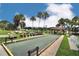 Relaxing bocce ball court perfect for outdoor recreation at 805 Manchester Ct, Englewood, FL 34223