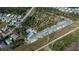 Aerial view of RV and boat storage area at 805 Manchester Ct, Englewood, FL 34223