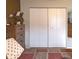 Spacious bedroom closet with double doors at 939 Silver Springs Nw Ter, Port Charlotte, FL 33948