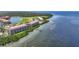 Waterfront condo building with private pier access at 95 N Marion Ct # 233, Punta Gorda, FL 33950