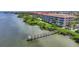 Private wooden dock extending into the water at 95 N Marion Ct # 233, Punta Gorda, FL 33950