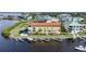 Beautiful waterfront property featuring boat docks and a private pool at 115 Breakers Ct # 111, Punta Gorda, FL 33950
