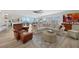 Open concept living area with water views and seating at 115 Breakers Ct # 111, Punta Gorda, FL 33950