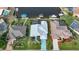 Three waterfront homes with private pools and docks at 1320 Appian Dr, Punta Gorda, FL 33950