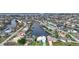 Bird's-eye view of a waterfront community with canals and homes at 1320 Appian Dr, Punta Gorda, FL 33950
