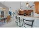 Open kitchen with breakfast bar, perfect for entertaining at 1320 Appian Dr, Punta Gorda, FL 33950