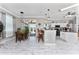 Open concept kitchen with island and breakfast bar at 15105 Aldama Cir, Port Charlotte, FL 33981