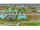 Community overview showcasing multiple homes and green spaces at 1551 Atares Dr # 112, Punta Gorda, FL 33950