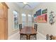 Charming breakfast nook in a well-lit kitchen at 1551 Atares Dr # 112, Punta Gorda, FL 33950