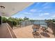 Relaxing patio with water views and outdoor seating at 1849 Jamaica Way, Punta Gorda, FL 33950