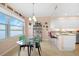 Eat-in kitchen with water views and a breakfast bar at 200 Harbor Walk Dr # 144, Punta Gorda, FL 33950