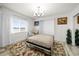 Versatile bedroom with a murphy bed and workspace at 27 Meadowlark Ln, Placida, FL 33946