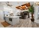 Open floor plan with modern kitchen and spacious living room at 27 Meadowlark Ln, Placida, FL 33946