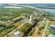 Aerial view of property, highlighting its canal-front location at 28434 Sabal Palm Dr, Punta Gorda, FL 33982