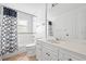 Bathroom with tub, shower, and vanity at 28434 Sabal Palm Dr, Punta Gorda, FL 33982