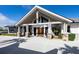 Community clubhouse with inviting entryway at 3112 Club Dr # 124, Port Charlotte, FL 33953