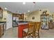 Updated kitchen with stainless steel appliances and breakfast bar at 3112 Club Dr # 124, Port Charlotte, FL 33953