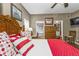 Main bedroom with large bed and ensuite bathroom access at 3112 Club Dr # 124, Port Charlotte, FL 33953