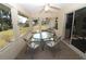 Spacious screened porch, perfect for outdoor dining at 4330 Shappell St, Port Charlotte, FL 33948