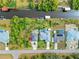 Aerial view of property, showcasing home and waterfront access at 472 Eppinger Dr, Port Charlotte, FL 33953