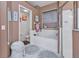 Spa-like bathroom with soaking tub and separate shower at 5608 New Covington Dr, Sarasota, FL 34233