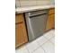 Stainless steel dishwasher in kitchen at 5608 New Covington Dr, Sarasota, FL 34233