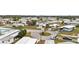 Aerial view of the mobile home community showing numerous homes and landscaping at 6305 Parkview Ct, North Port, FL 34287