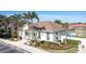 Community center with landscaping and parking at 632 Balsam Apple Dr, Venice, FL 34293