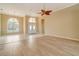 Bright entryway with high ceilings, tile flooring, and double doors at 632 Balsam Apple Dr, Venice, FL 34293